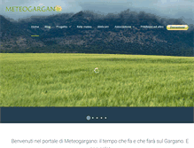 Tablet Screenshot of meteogargano.org